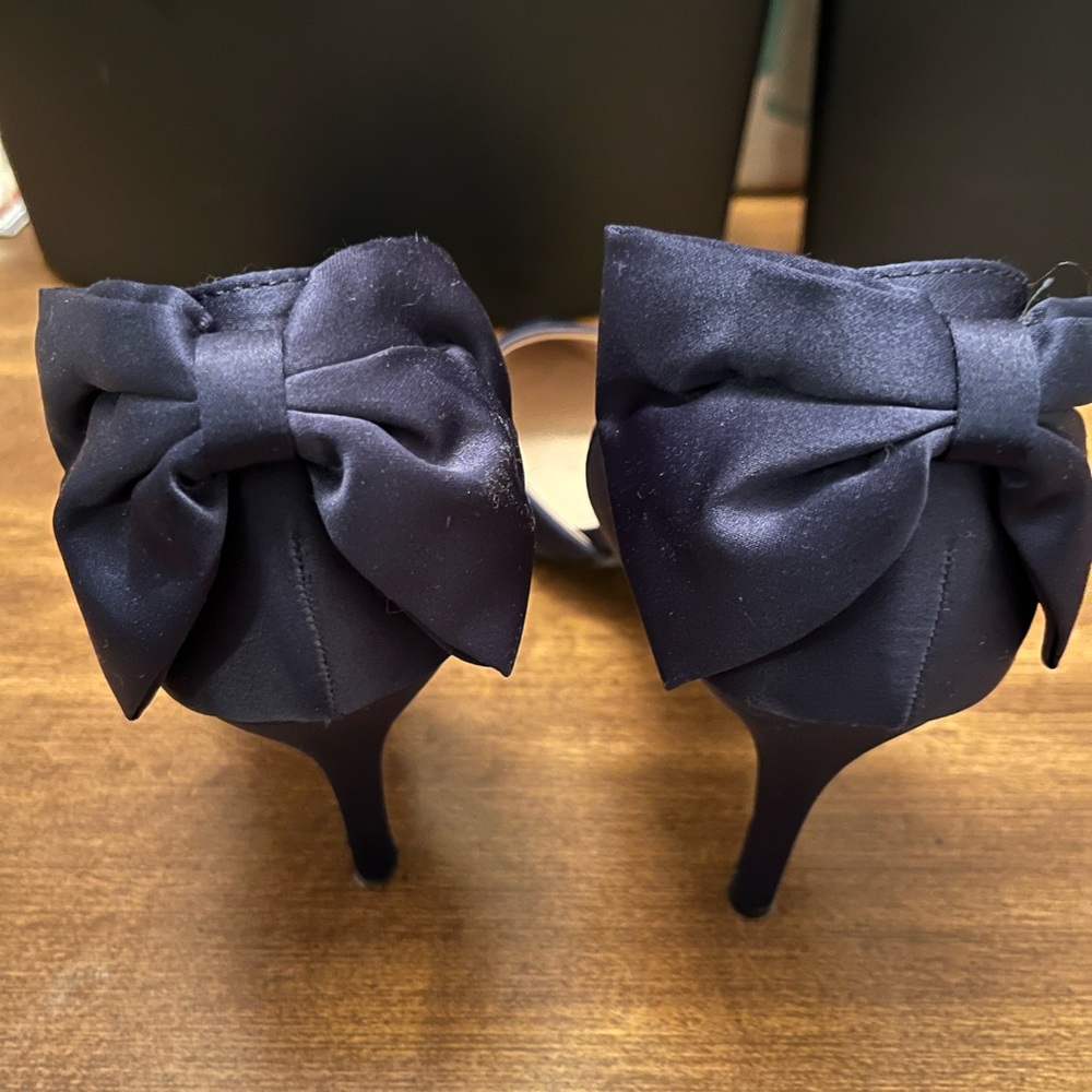 Blue heels size 11